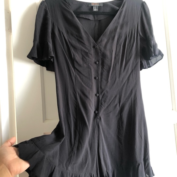 Forever 21 Ruffle Hem Romper - Picture 3 of 7